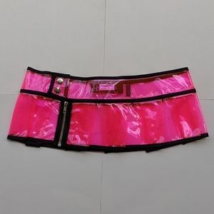 Lip Service Drastik Plastik Clear Pink Micro Skirt